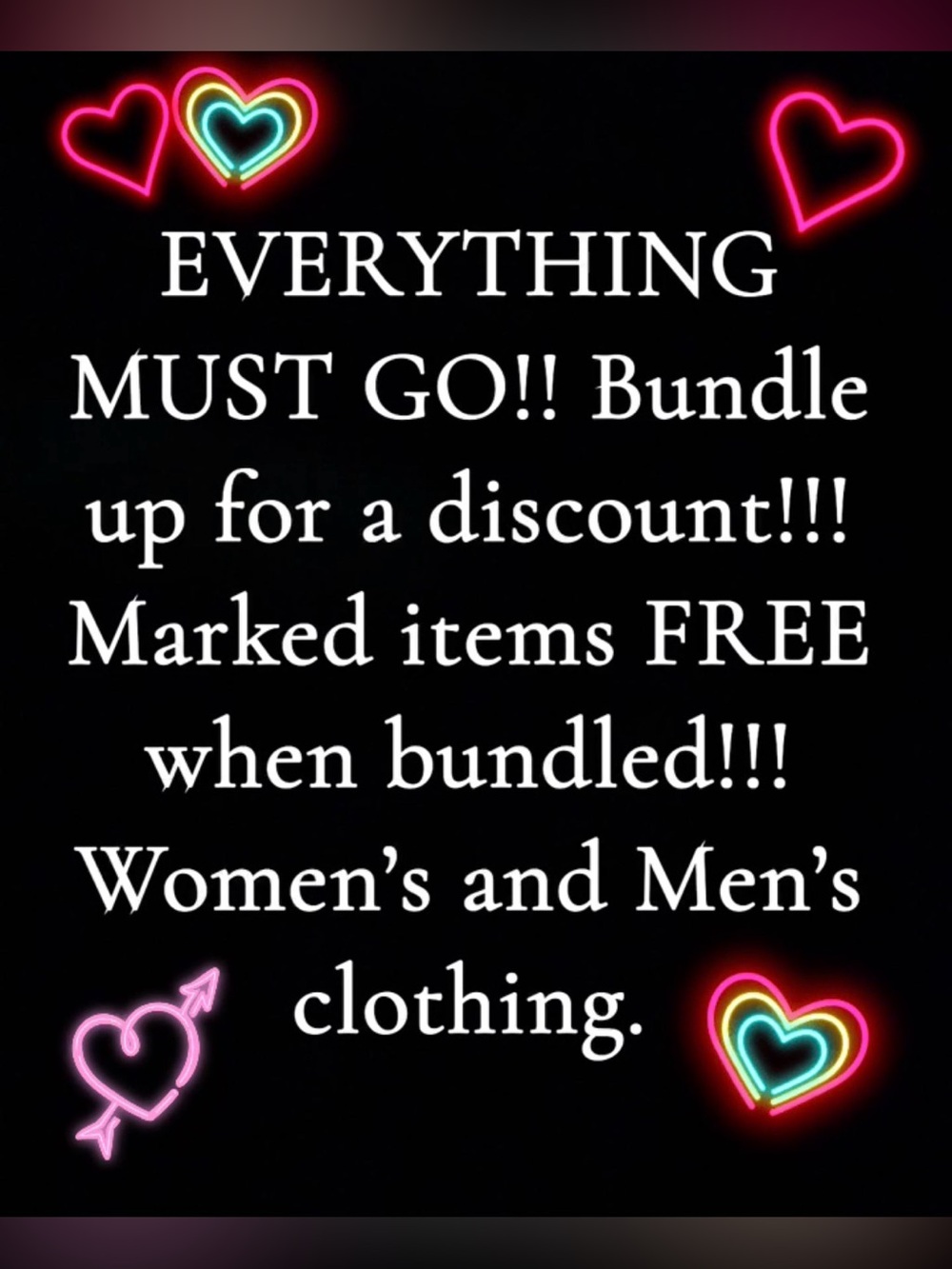 EVERYTHING MUST GO!